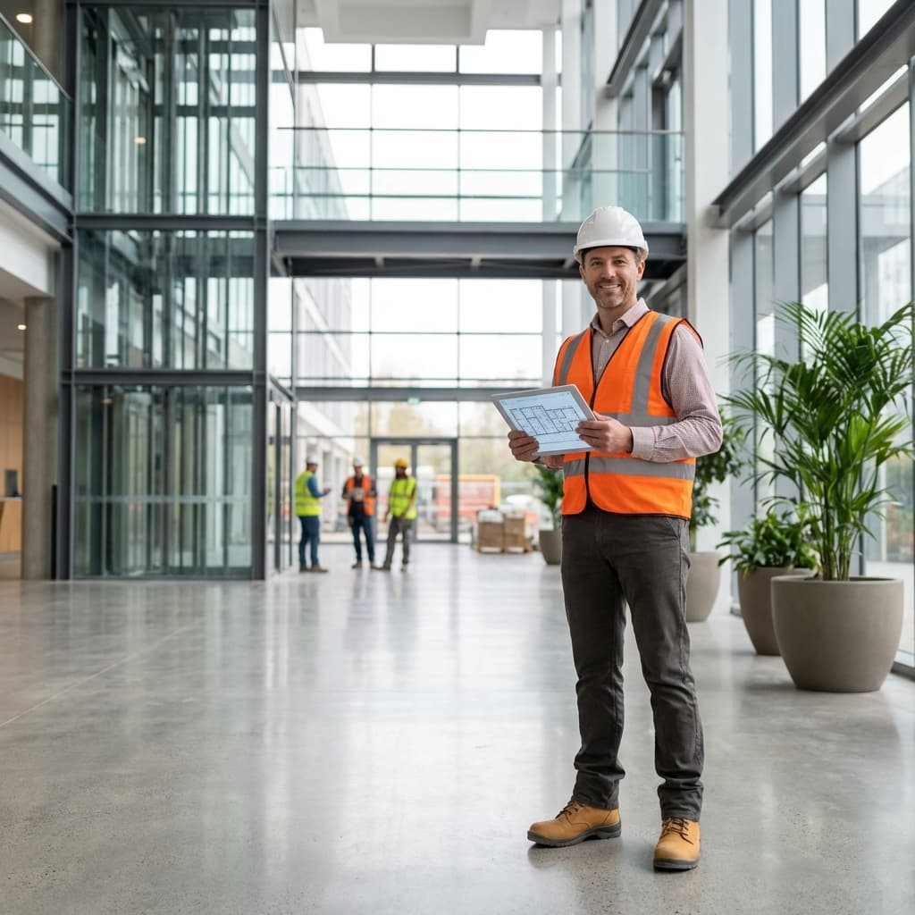 Commercial building maintenance